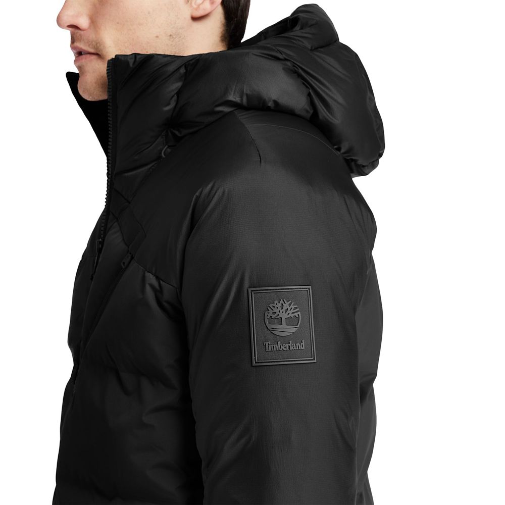 Jaqueta Masculino - Timberland Neo Summit Hooded Inverno - XKYJC2081 - Pretas
